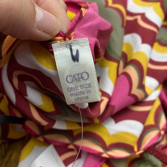 New Cato Retro Long Fringe Kimono - Picture 8 of 12